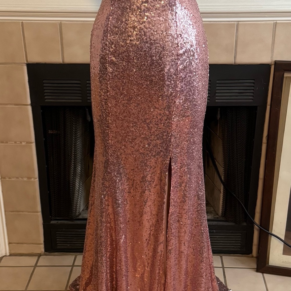 Nox Anabel Pink Sequin Party Dress
